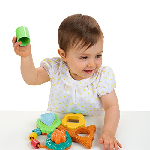 Chicco Baobab à Formes ECO + Jouet Éducatif en Forme d'Arbre avec 4 Formes Géométriques Colorées Fabriqué en Italie à Partir de Plastique Recyclé Jouet Éducatif pour Enfants de à - vue 4