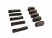 5 Violin Nut & Saddle Sets Made from Genuine East Indian Ebonywood