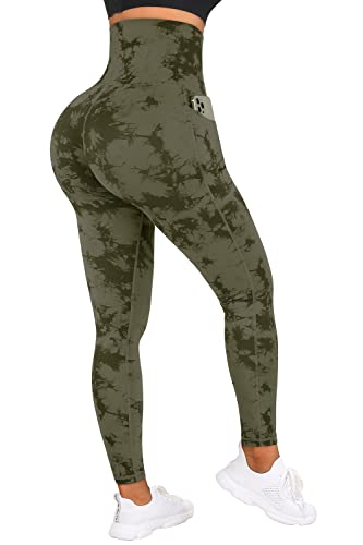 MOOSLOVER Women Corset High Waisted Leggings with Pockets Tummy Control Body Shaper Yoga Pants