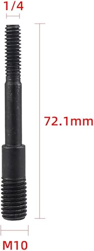 Miniatura 10 de M3 Mandril 10 piezas (con tuerca de fijación) Varilla de repuesto 9900S Herramienta de tuerca de remache hidráulica de aire