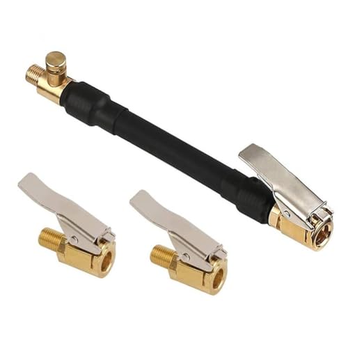 ALCXAZS Tubo de moto de bomba aire manguera inflado neumáticos automotrices con adaptador cobre