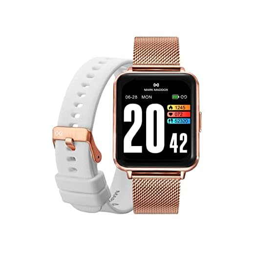 Mark Maddox - Pack Reloj Smart IP Rosa Brazalete Y Correa Mm - HS1002-70