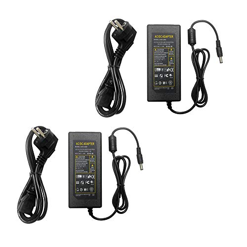 AveyLum Netzteil 24V 6A AC/DC Netzadapter Transformator für LED Streifen Band Leiste Lichterkette Drucker Scanner Router Fax TFT LCD Monitor Funkgerät