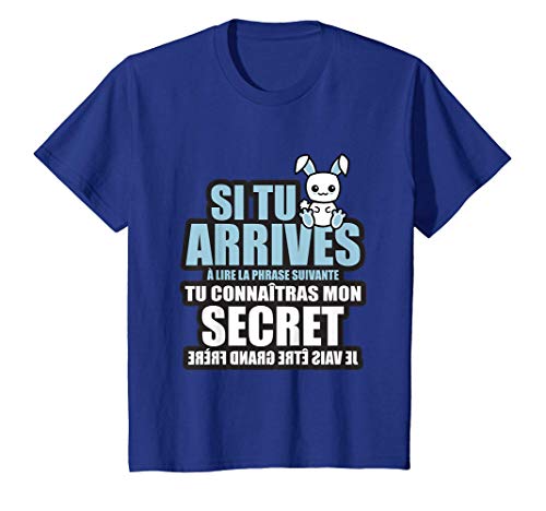 Enfant tu connaîtras mon secret je vais être grand frère T-Shirt Cover
