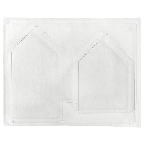 Rayher Hobby 36059000 Gießform 2 Häuser, Tiefe 3 cm, Pet, Beton...