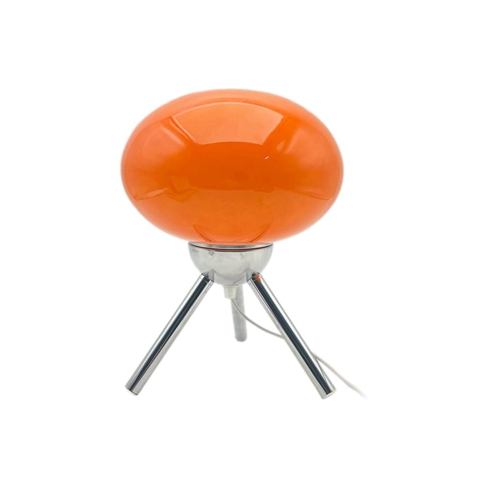 Articles de Décoration pour Maison Lampe Champignon Bureau Orange Veilleuse LED Salon Chambre