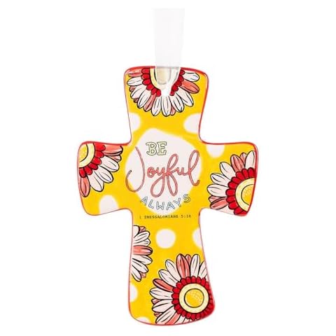 Glory Haus "Be Joyful Always" Wall Cross Cover
