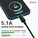 Xperia L4/10 IV/1 V/10 V/5 IV/1 IV/10 III Lite/5 III/1 III/10 III/5 II/10 II/1 II/5/10/10 PLUS/L3/L2 Type C Fast Charger Cable High Speed Charging Data Transfer Power Banks For Sony Xperia 5 V (BLACK)
