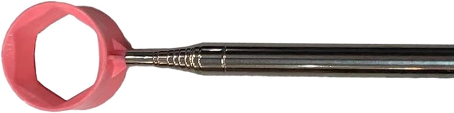 Golf Ball Retriever Telescopic Golf Ball Pick up Retriever, Golf Balls Grabber Picker, Portable Grabber for Outdoor Water(Pink)