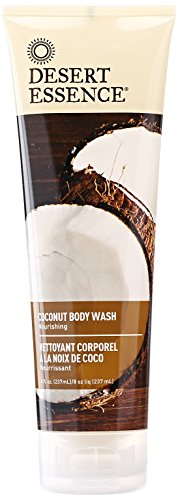 Desert Essence Body Wash Coconut, 8 oz