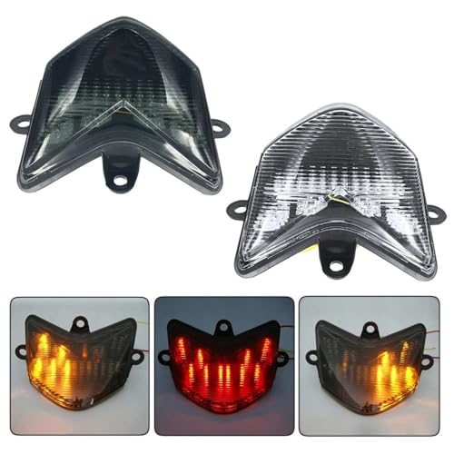 Faro trasero Kawasaki ZX-10R 2005 para rutas nocturnas de curvas 4