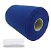 RayCC Tulle Roll Spool 6 Inch x 100 Yards (300FT) Wedding Party Decoration ,Tutu Skirts (Deep Blue Colour)