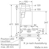 Neff D46ED52X1 Einbau-Dunstabzugshaube / Flachschirmhaube N50 / 60cm / Abluft oder Umluft / Energieeffizienzklasse A / silbermetallic - 18