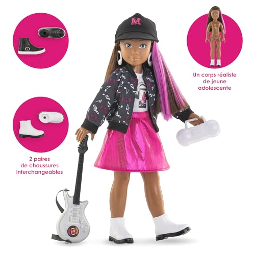 Poupée mannequin COROLLE Melody Music Studio 28 cm 4 accessoires dès - vue 5