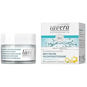 lavera Feuchtigkeitscreme Q10 ∙ Reduziert Falten ∙ Spendet Feuchtigkeit ∙ Anti Aging Tagescreme ∙ Tagespflege vegan…