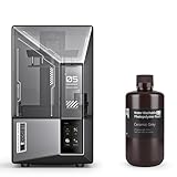 ELEGOO Mars 5 Ultra 9K MSLA Resin 3D Printer and ELEGOO 1kg Upgraded Water Washable Resin 2.0