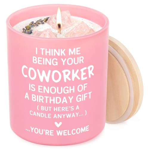 Coworker Birthday Gifts for Women, Funny Coworkers Birthday Candle