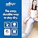 Brownmed - Seal-Tight Original Cast & Bandage Protector - Waterproof Adult Leg Cast Cover for Shower & Swimming - Foot Cover & Shower Bag for Leg Cast - Adult Long Leg