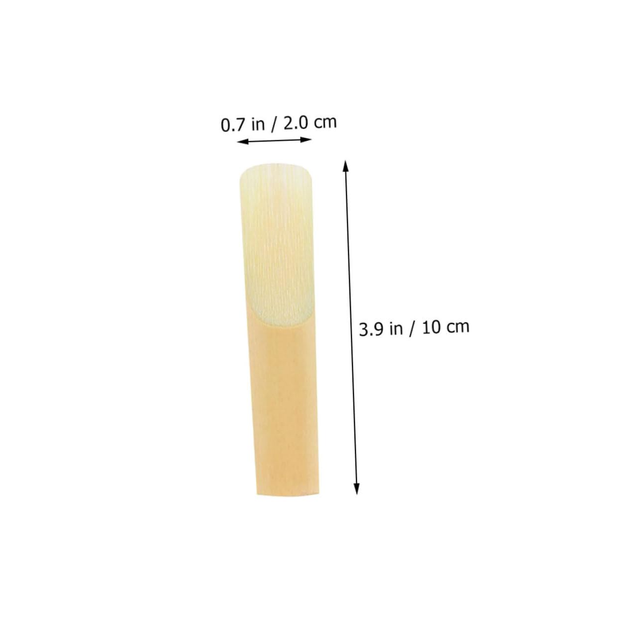 VANZACK 10pcs Soprano Sax Reeds for Beginners Durable and High Performance Replacement Accessories for Saxophone Players Premium Natural Material for Stable Tone and