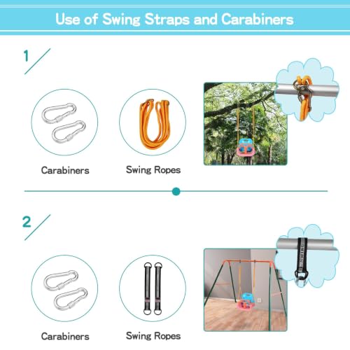 Image of RedSwing 3-in-1 Swing Seat, Blue Pink Orange
