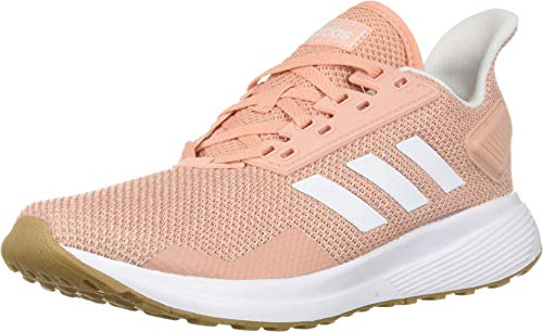 adidas womens Duramo 9 Dust Pink/White/Clear Orange 9.5