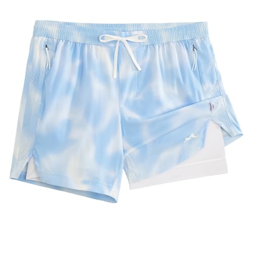 Image of maamgic Men's Athletic Running Shorts with Liner Ultra Lightweight Workout Shorts 5 inch / 7 inch