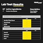 Prime Labs Creatine Monohydrate Capsules - 5g (5000mg) - Muscle Growth, Recovery, Brain Function - for Men & Women - 120 Count - Image 3