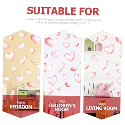 Décoration DIY pour chambre enfant avec stickers cœurs repositionnables - 6