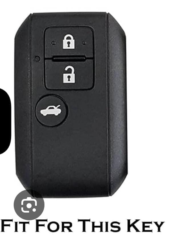 Image of BKN Premium Metal Silicon Key Cover & Full Protection Compatible with Suzuki Swift, Baleno, XL6, Ertiga, Brezza, Fronx, Jimny, Grand Vitara, Ignis, Dzire (2B /3B Smart Key)