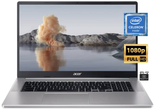 2022-Flagship-Acer-Chromebook-Light-Laptop-173-FHD-1080p-Widescreen-Intel-Celeron-N4500-Upto-28GHz-4GB-RAM-64GB-eMMC-Webcam-UHD-Graphic-WiFi-610-Hours-BatteryChrome-OS-HubxcelAccessory