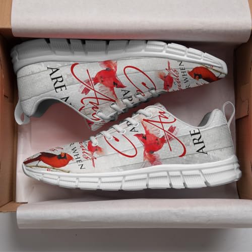 Cardinal Appear When Angels are Near Shoes Men Women Running Walking Shoes Fashion Sneakers3