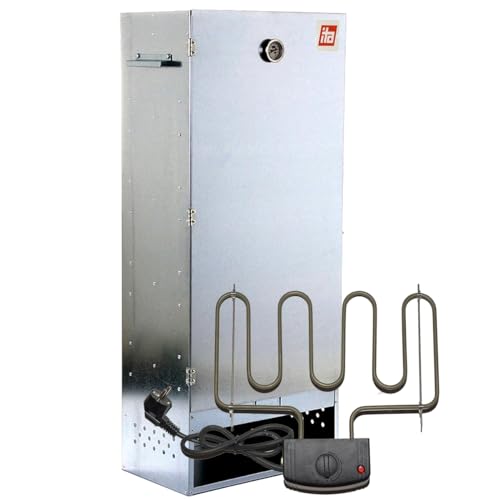ITA Affumicatore Elettrico 7004 in Acciaio Inossidabile 111 cm