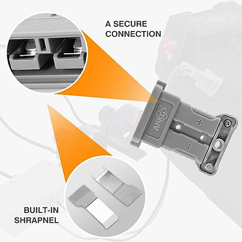 image for micrl 50 amps Ip68 Waterproof 6-8 Gauge Battery Quick Connect/Disconne