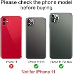 2PCS ASDAWN Back Rear Camera Lens Glass Replacement for iPhone 11 Pro and 11 Pro Max Camera Lens Replacement with Pre-Installed Adhesive + Installation Manual + Repair Tool Kit