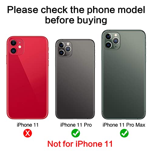 2Pcs Asdawn Back Rear Camera Lens Glass Replacement For Iphone 11 Pro And 11 Pro Max Camera Lens Replacement With Pre-Installed Adhesive + Installation Manual + Repair Tool Kit #TOP1