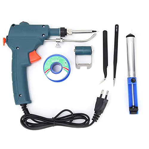 5Pec 80W Handheld Internal Heating Soldering Iron Automatic Soldering Tools Adjustable Temperature Manual Repair Soldering(U.S. Standard 110V)