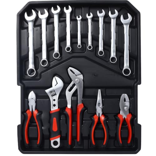 Kit profesional de herramientas 969 piezas con caja tubular miniatura 5