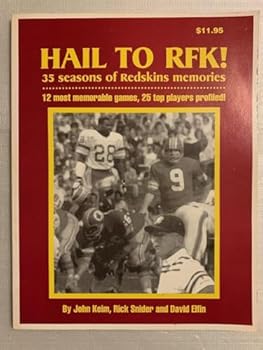 Paperback Hail to RFK! 35 Seasons of Redskins Memories Book