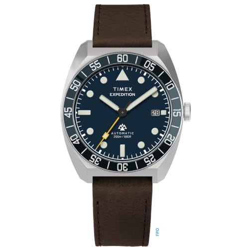Montre Automatique Timex Expedition Pioneer 41 mm Homme Cadran Bleu
