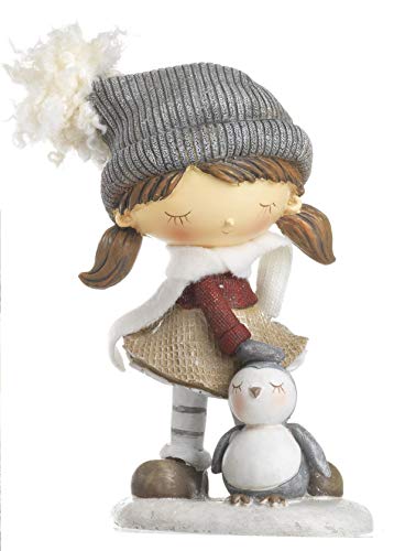 Paben Noel Fille avec pingouin collection Tender Cover