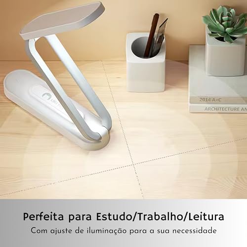 Luminária Led, Luminária de Mesa, Luminaria Led Recarregavel, Luminaria Led Recarregavel Mesa, Lumin