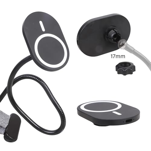 carotoe de téléphone de Voiture ABS Robuste, Base de 17mm, Clip d ' aération de Tableau de Bord, résistant Vibrations, pour téléphones de 4 à 7 Pouces, magnétique ABS – vue 2