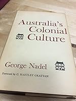 Australia's Colonial Culture B000L9XNI6 Book Cover