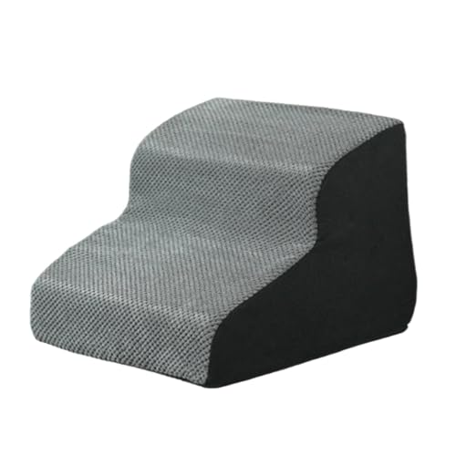 Lycass 犬用階段 ペット用階段 ベッド、ソファ、ソファ用 傾斜 快適なペット用登り階段 子犬、小型犬、老犬用 滑り止め, 2階