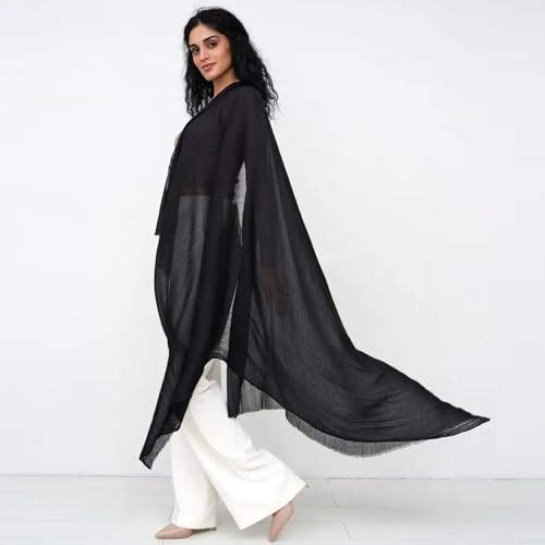 Premium Rayon Cotton Casual Scarves，Oversized Lightweight Shawl, Soft Breathable Fashion Head Wraps for Unisex3