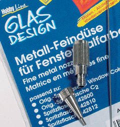 C. Kreul - Metall-Feindüse 0,9mm für Glas-Design / C 2 Window-Color-Farben