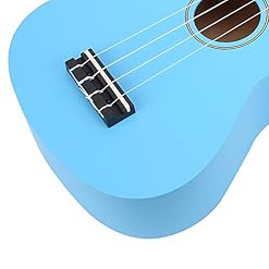Ukulélé pour enfants, guitare palissandre belle apparence ukulélé palissandre tilleul pour adultes pour enfants(bleu) – Image 5