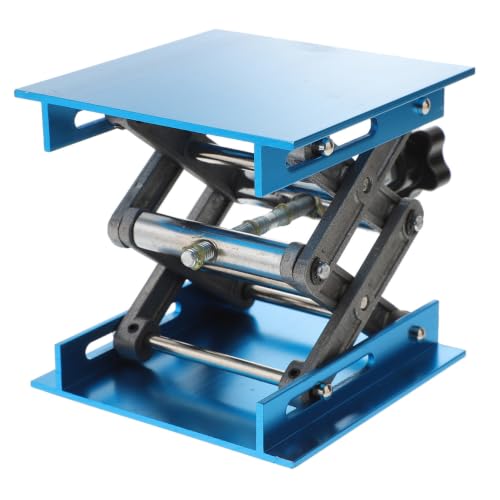 Mesa elevadora manual para laboratorio químico y proyectos de taller mecánico
