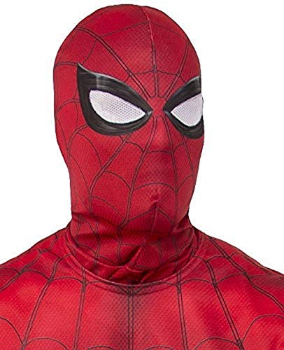 Rubie's Men's Marvel: Spider-Man Far from Home Fabric Mask, Red/Blue, One Size
