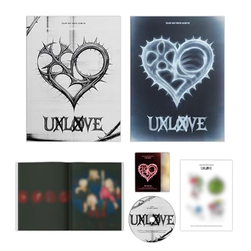 UXLXVE 1st Mini Album (Random Ver.) Photobook + DISC + Sticker + Photocard Official K-POP Sealed Album